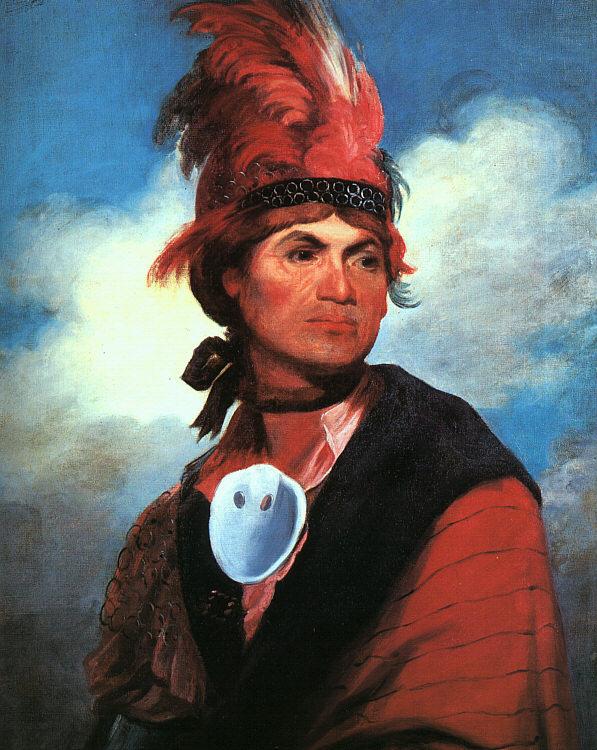 Gilbert Charles Stuart Portrait of Joseph Brant china oil painting image